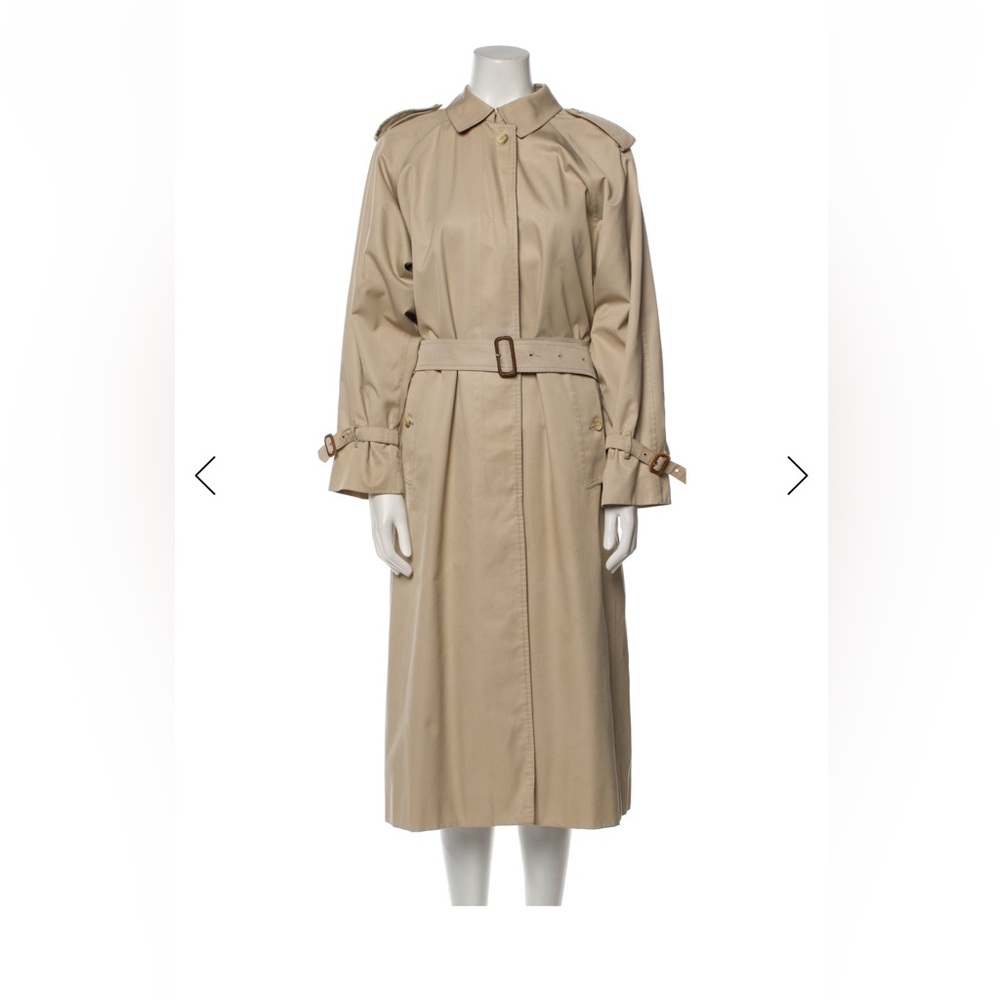 Burberry’s Long Trench Coat